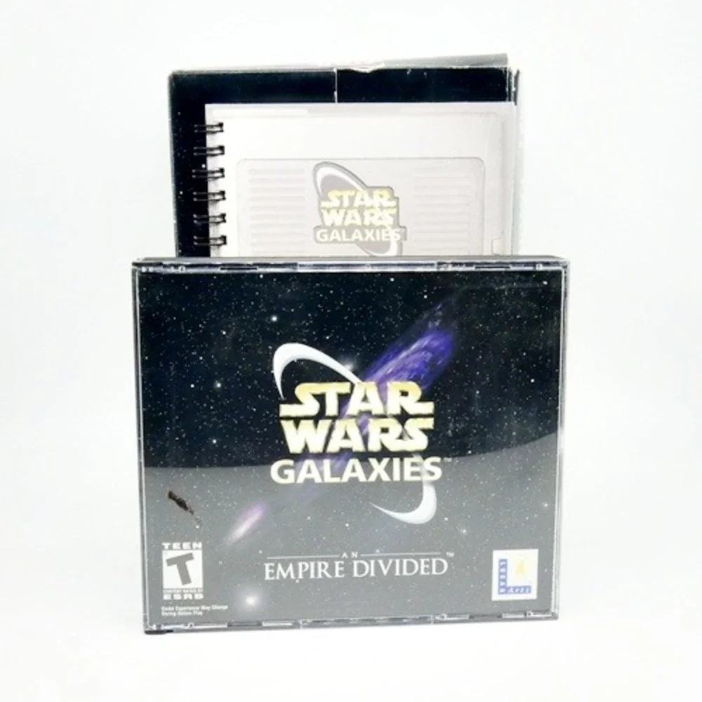 Star Wars Galaxies: An Empire Divided (PC, 2003) Great Condition